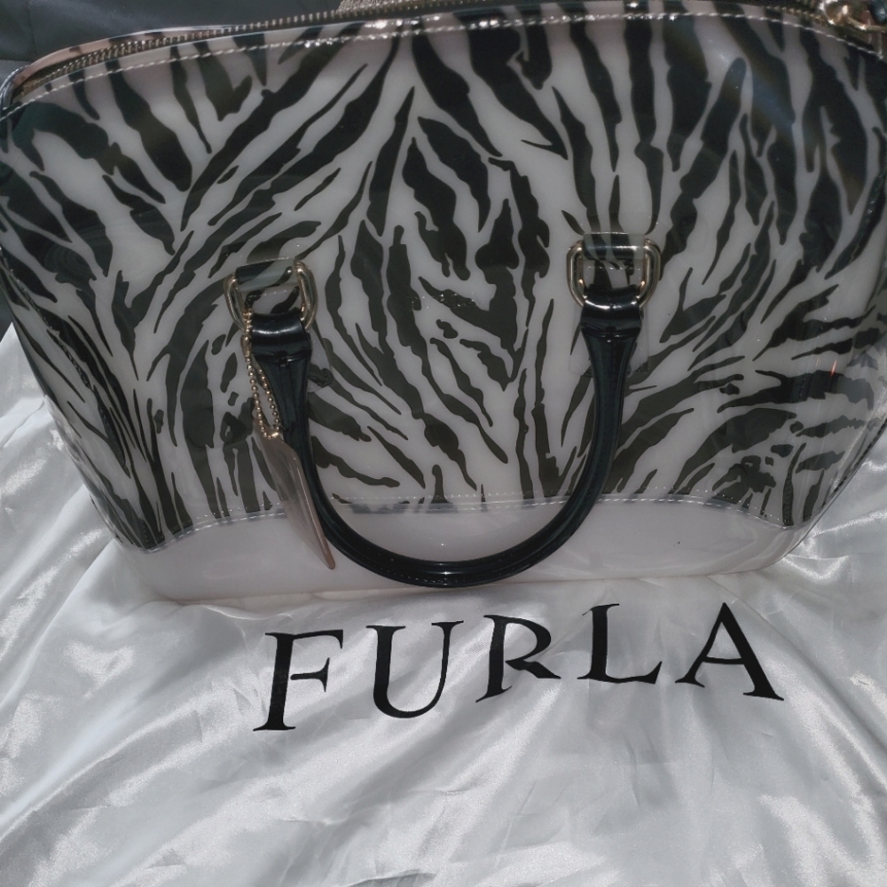 Furla zebra candy bag